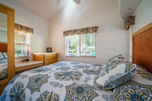 Desk, WiFi, bed sheets, wheelchair access