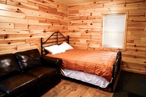 2 bedrooms, bed sheets, wheelchair access - Family-Friendly Cabin Rental for 10 in the Huron National Forest, Michigan (Grayling)
