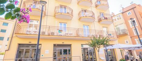 Fassade der Unterkunft