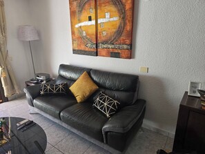 Apartment, 2 Bedrooms, Terrace, Pool View | Living room - Spacious 2 Bedroom Duplex on Parquesantiago 2 (Arona)