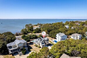 Exterior - Pet Friendly Coastal Cottage in Corolla, North Carolina, Complete with Outdoor Pool and Private Hot Tub (Corolla)