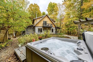 Bañera de hidromasaje exterior