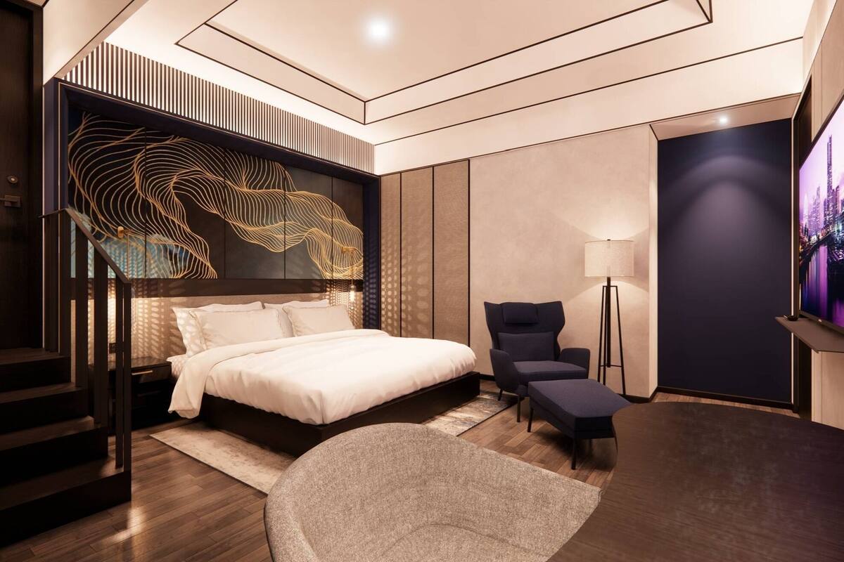 Nusatu Suite | Desk, iron/ironing board, free WiFi, bed sheets