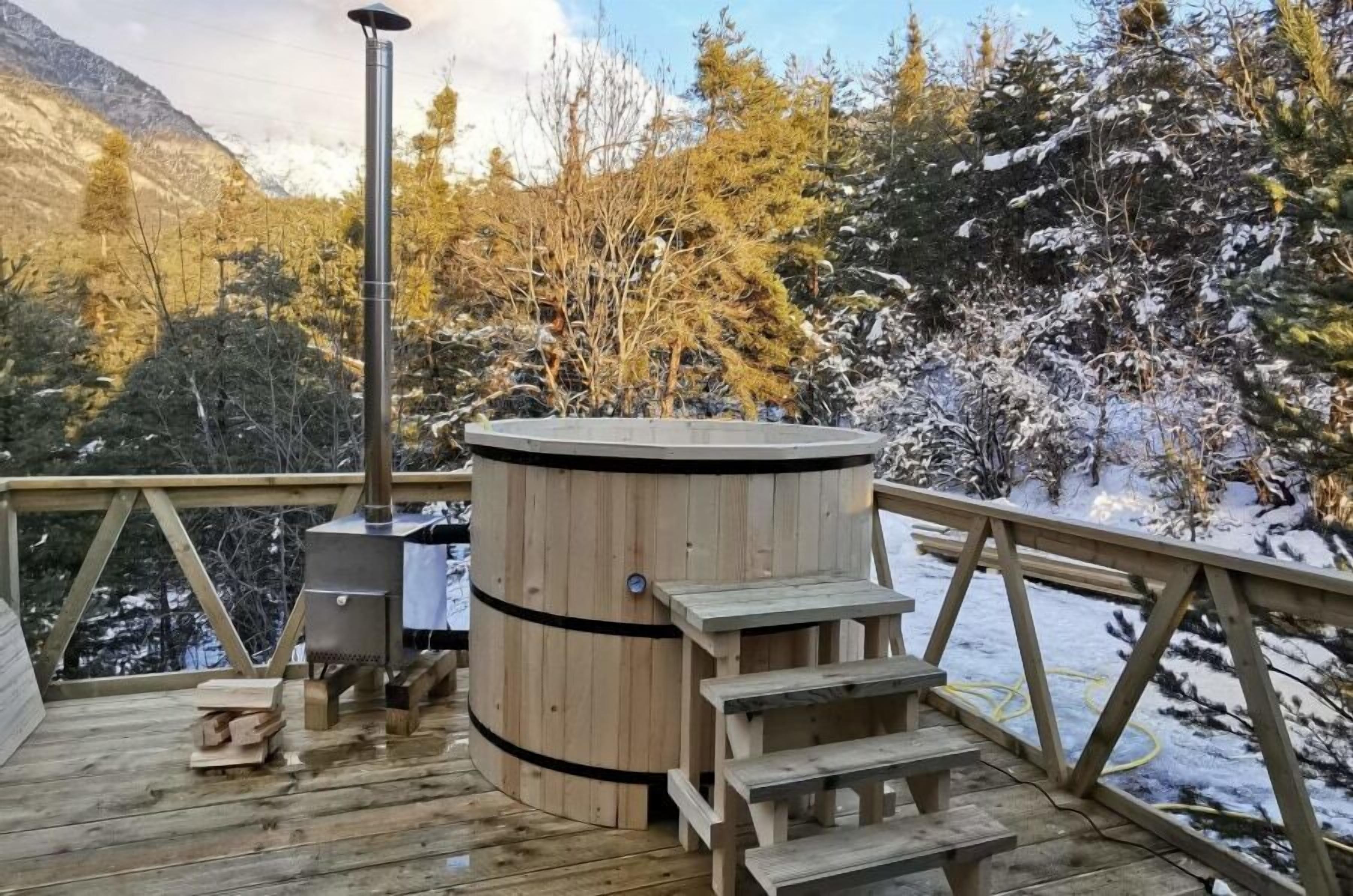 Chalet with Norwegian bath | Free WiFi