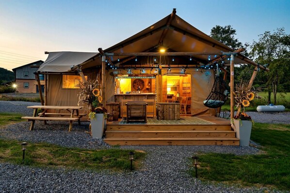 Udendørs spisemuligheder