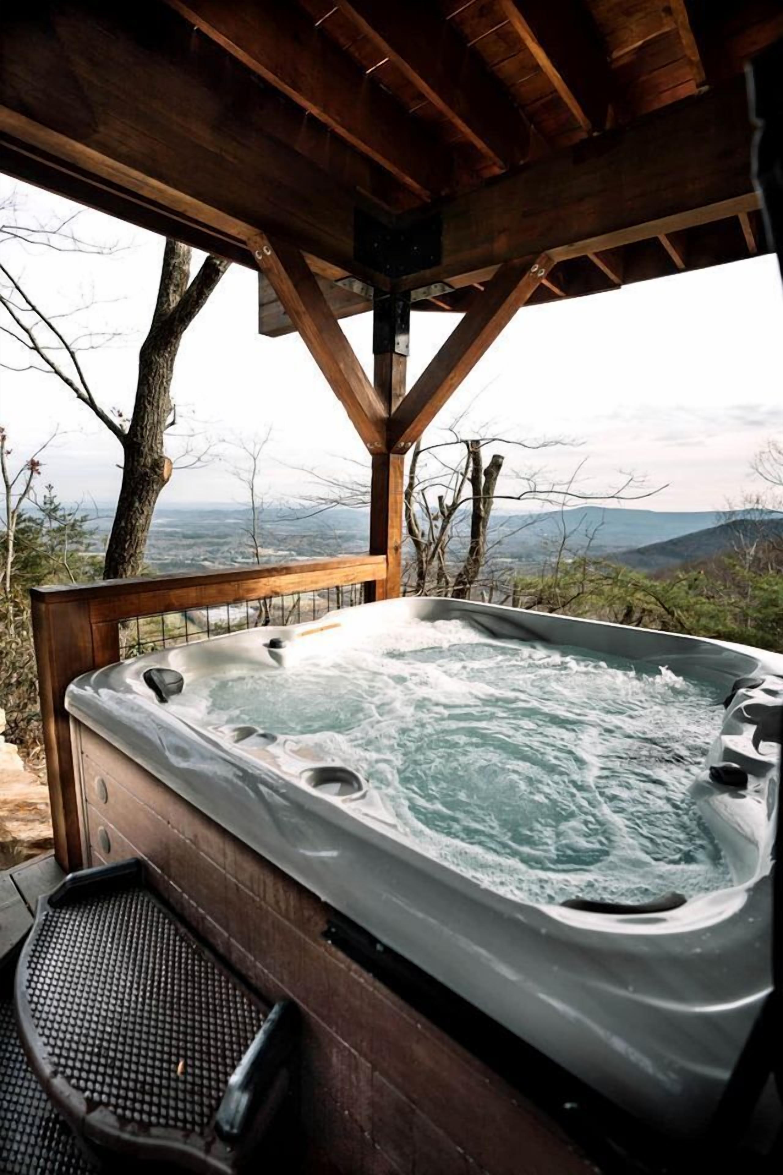 Bain à remous extérieur