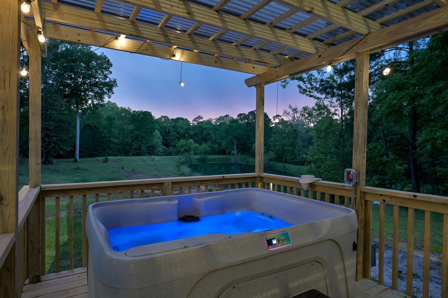 Bain à remous extérieur