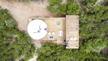 Overnatningsstedets område