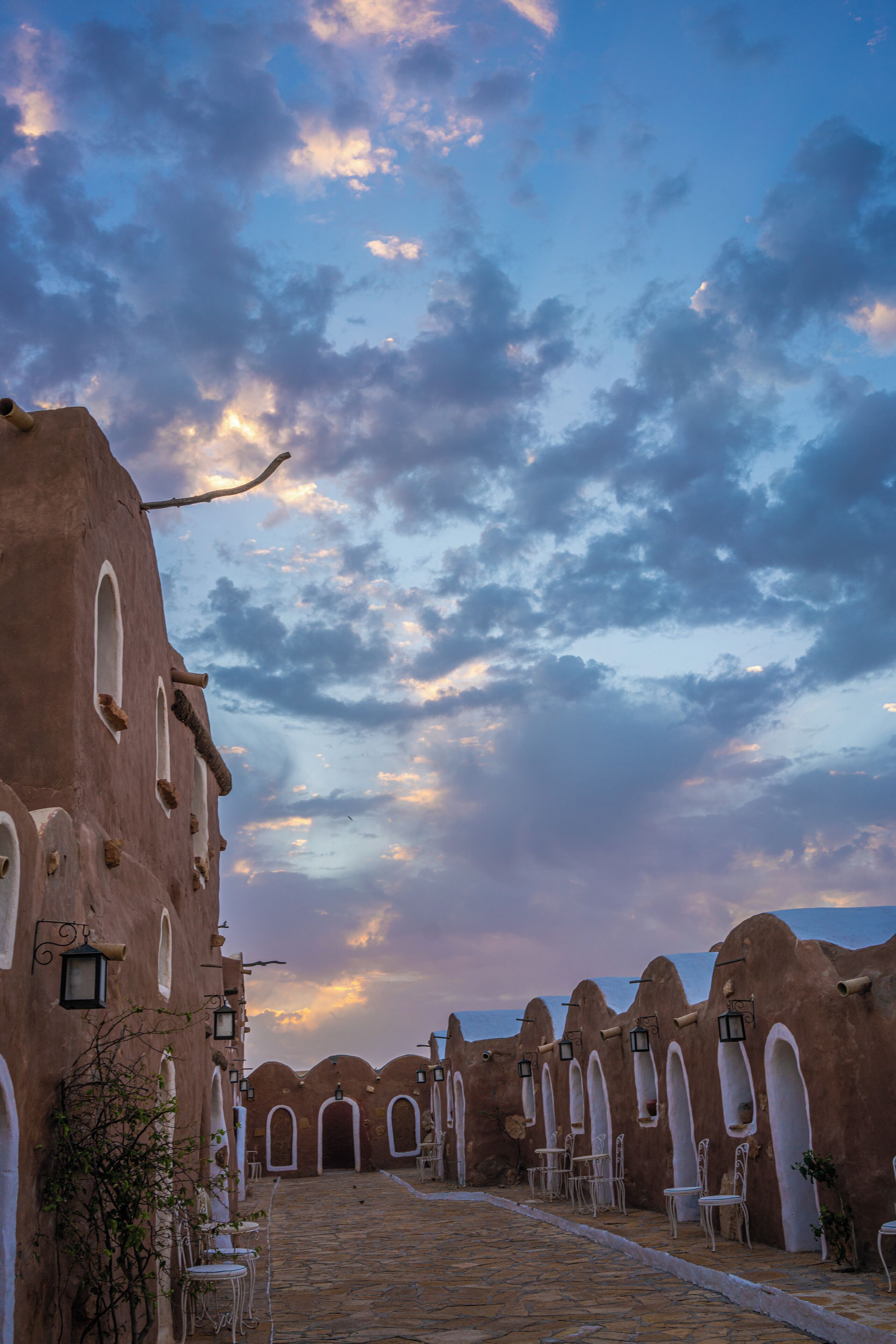 Façade de l’hébergement