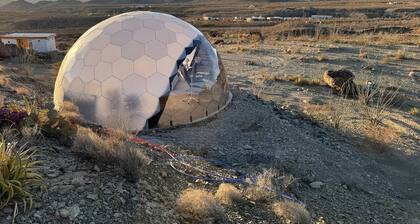 Unique and Pet Friendly Glamping Dome with Views of Big Bend National Park, Perfect for a Texas Glamping Getaway