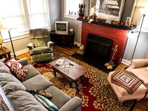 تلفزيون، مدفأة