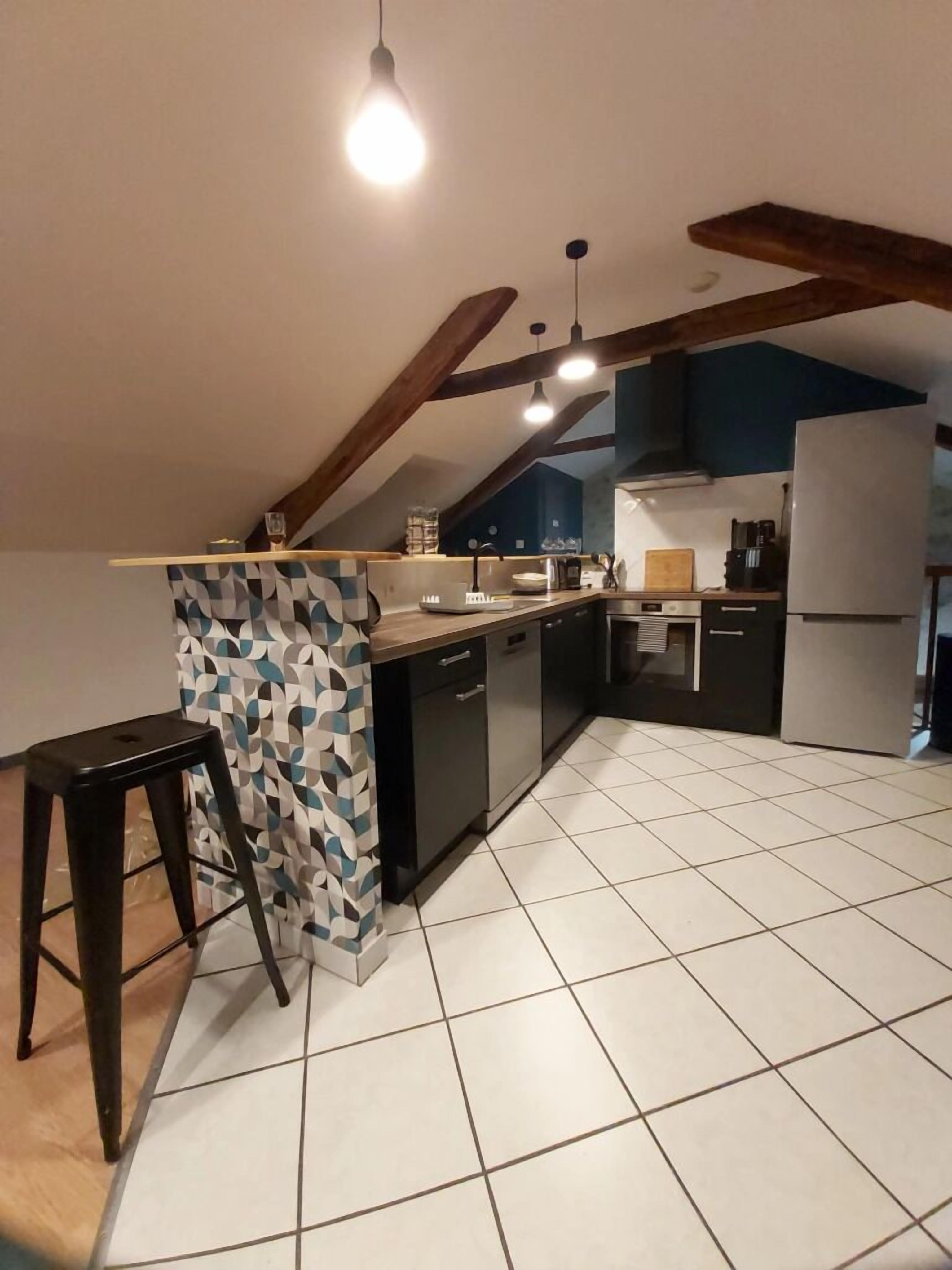 Lägenhet Deluxe - utsikt mot bergen | Eget kök