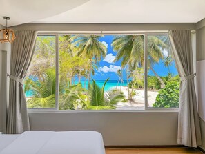 Romantic Twin Room, Ocean View | Beach/ocean view