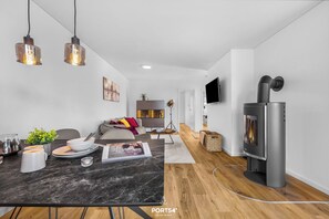 Interior - Sand und Seele - Private Parking Space, Washing Machine, Infrared Sauna, Terrace (Olpenitz)