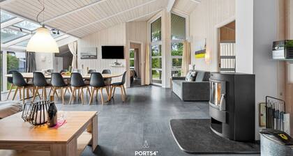 Hellig Hus am Strand - Whirlpool, Finnish sauna, 2 showers, wood-burning stove,