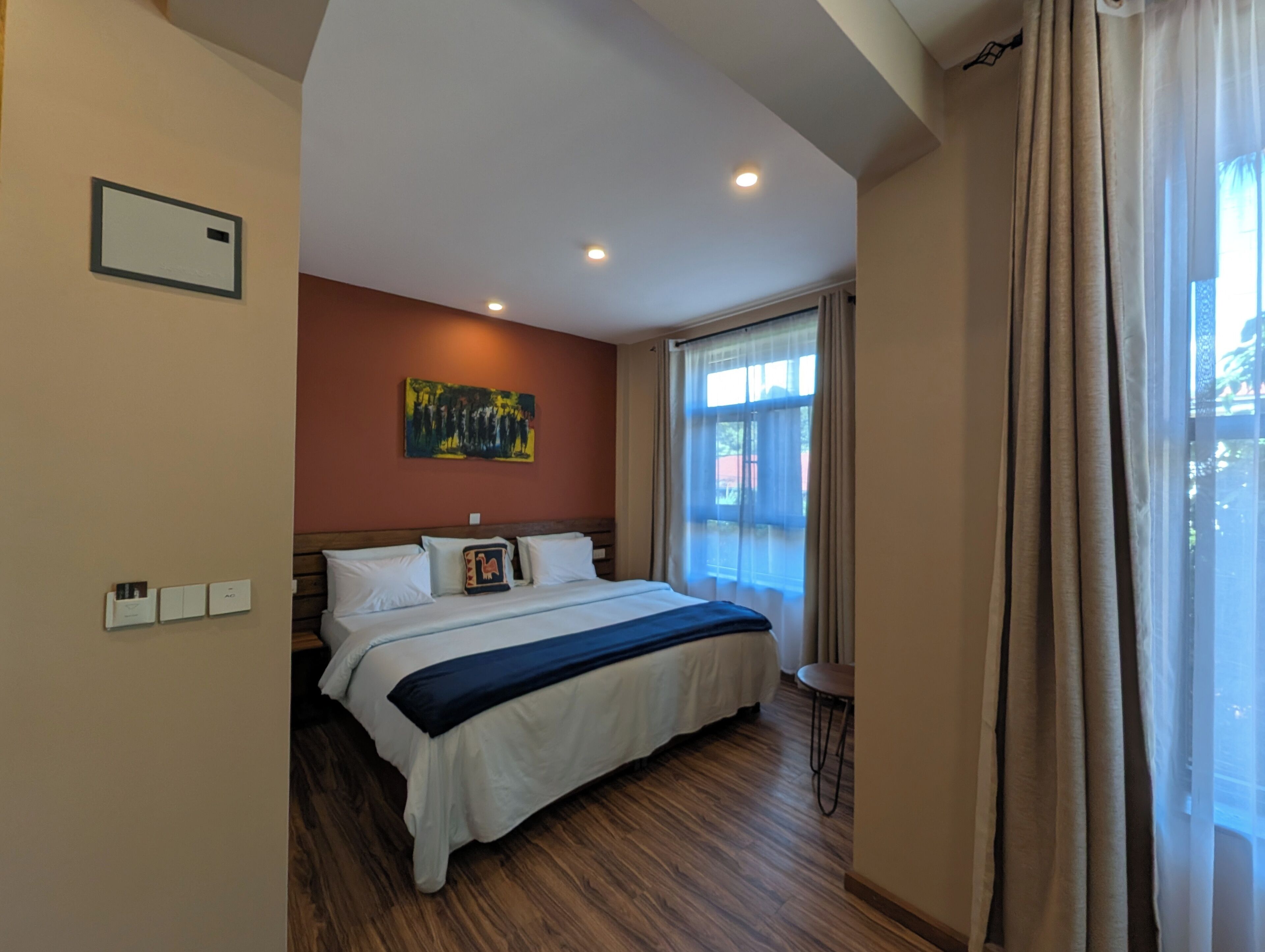 Deluxe Double Room | Premium bedding, Tempur-Pedic beds, soundproofing, WiFi (free)