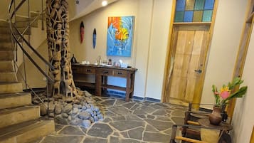 Interior entrance