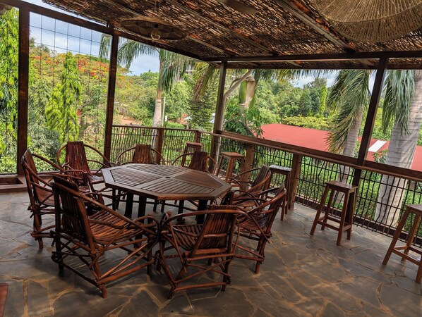 View from property - Explorers Kilimanjaro Boutique Hotel (Moshi)