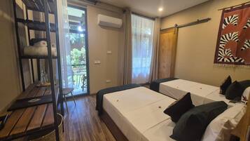 Deluxe Twin Room, Patio, Garden View | Premium bedding, Tempur-Pedic beds, soundproofing, free WiFi