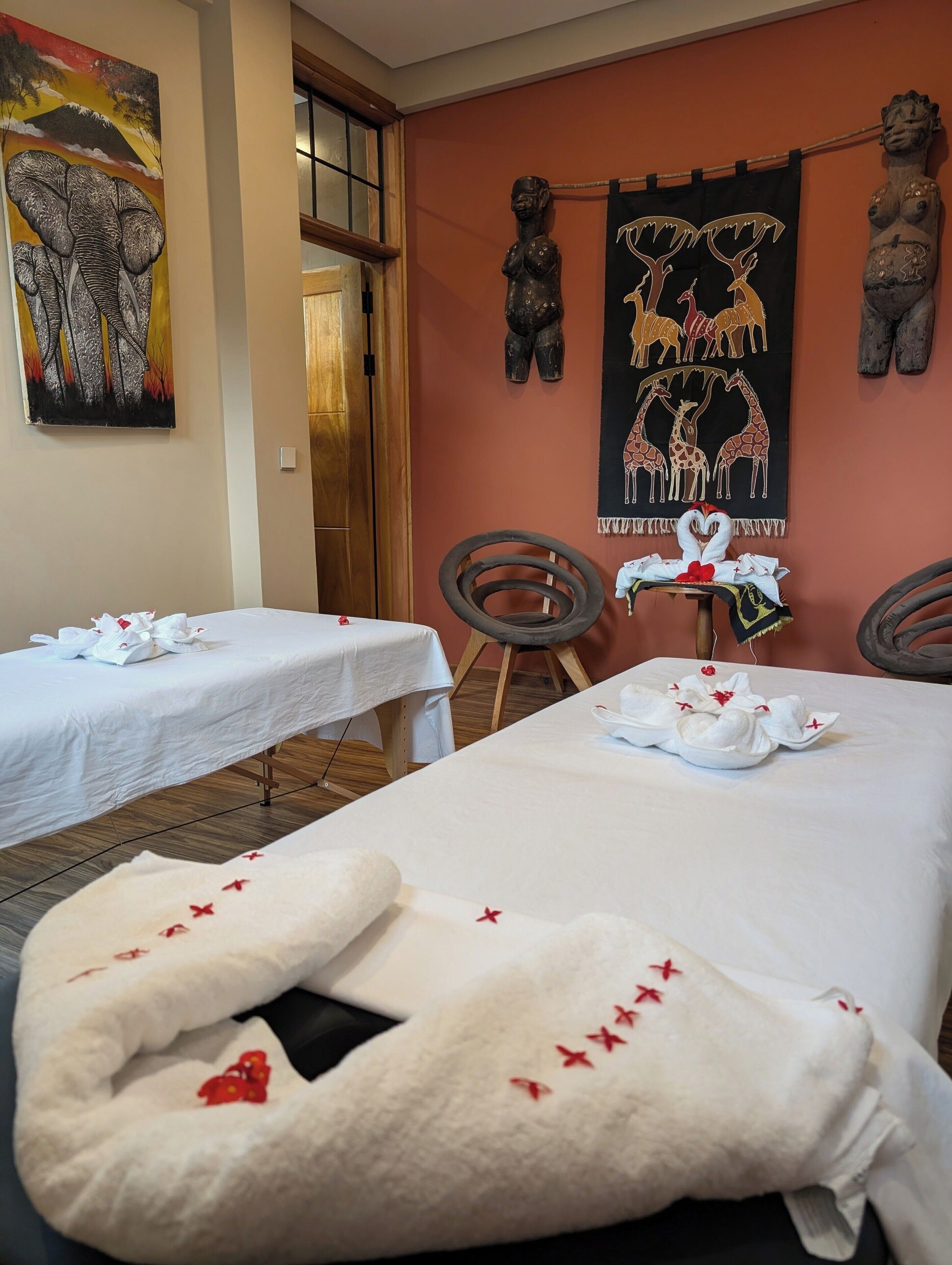 Behandlingsrom for par, kroppsbehandlinger og dypvevsmassasje