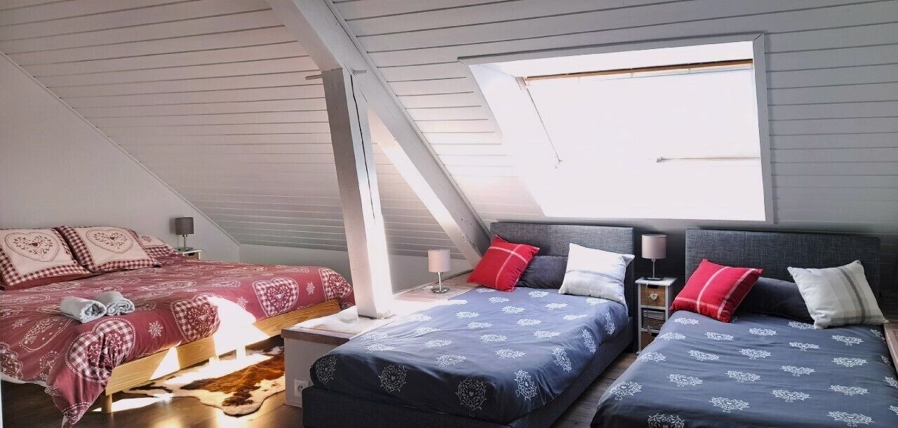 Kamar Quadruple, pemandangan gunung | Wi-Fi gratis