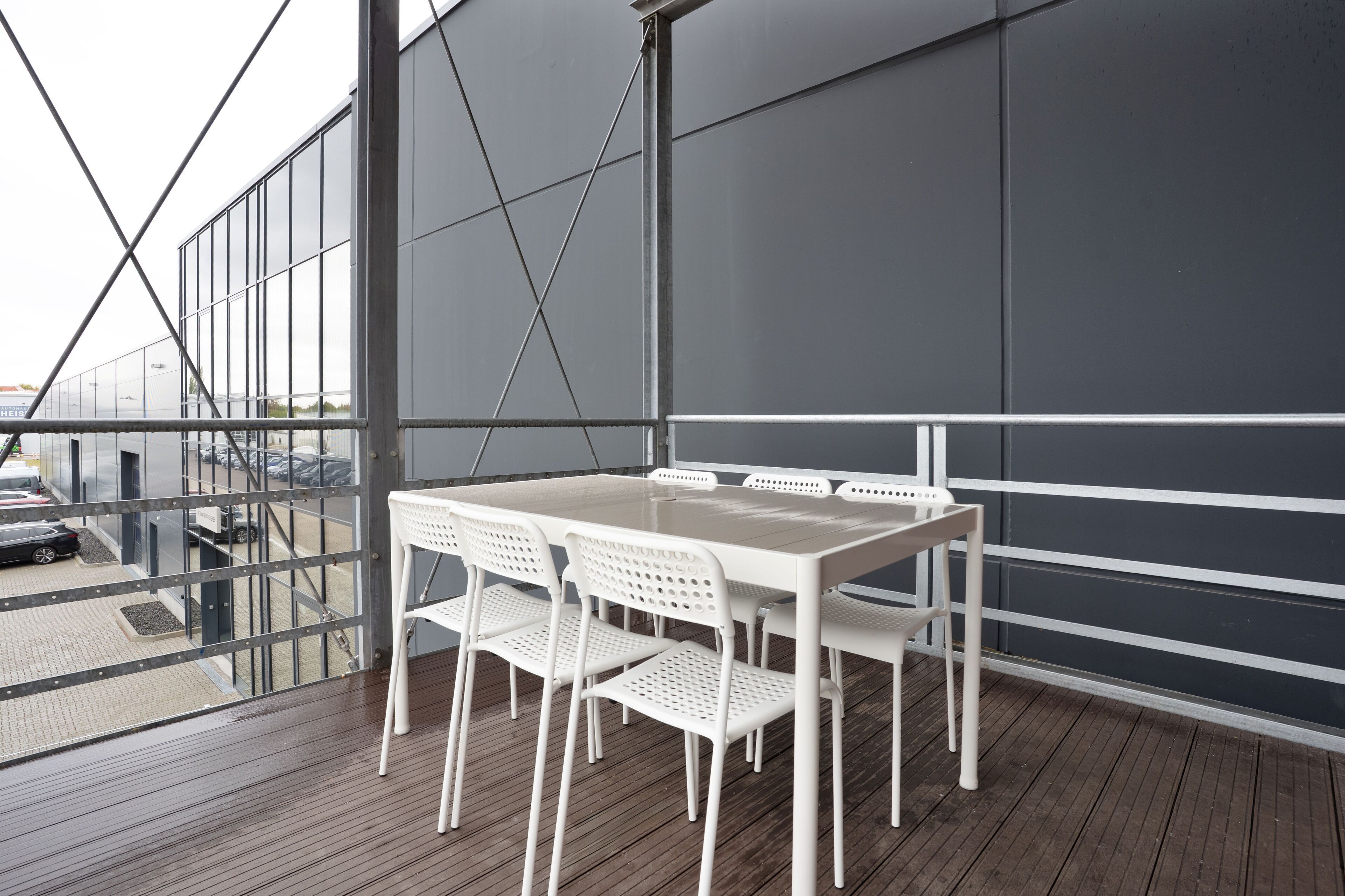 Apartemen Comfort, 3 kamar tidur, balkon | Balkon