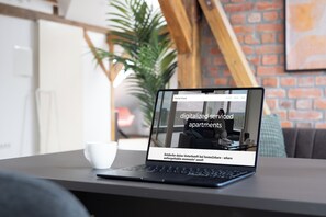 Superior-Loft, Balkon | Wohnbereich