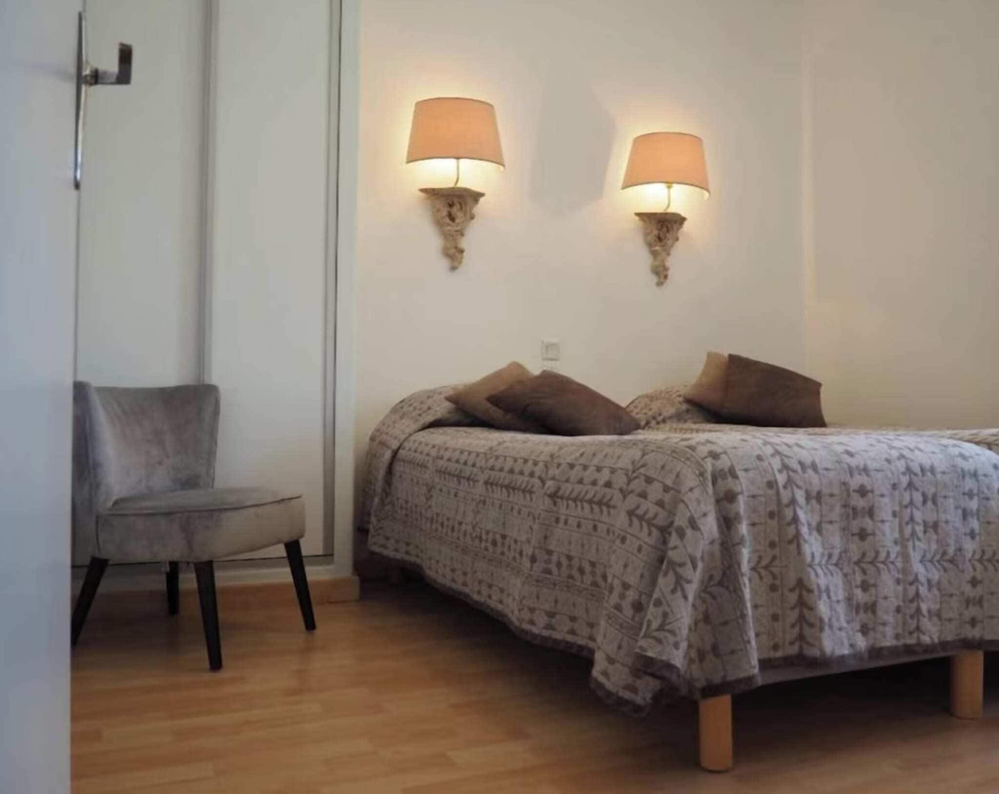 1 makuuhuone, silitysrauta/-lauta, ilmainen Wi-Fi, vuodevaatteet