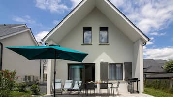 Villa Confort, patio, vue montagne | Terrasse/Patio