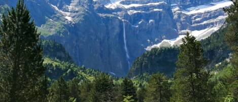 Uitzicht vanuit accommodatie