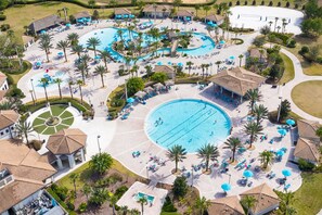 Pool - Free waterpark, private heated pool near Disney (Davenport)