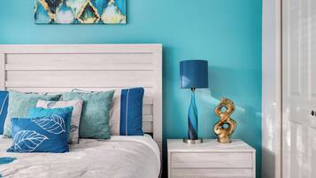 5 bedrooms, iron/ironing board, travel crib, WiFi