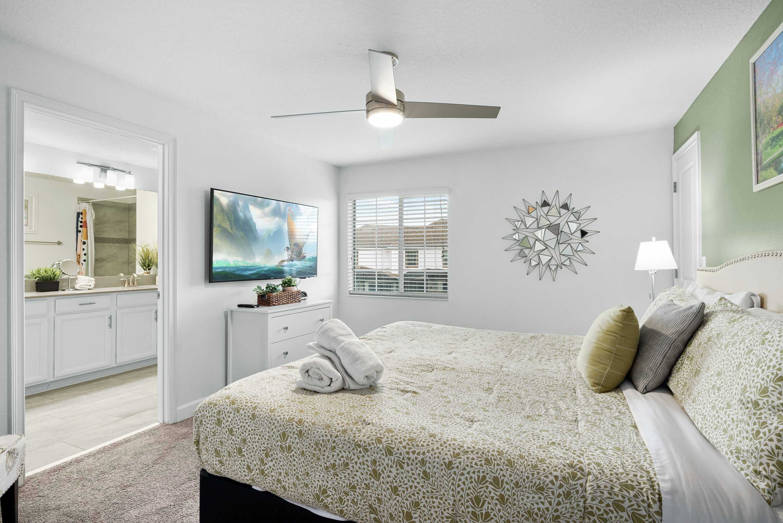 5 soverom, strykejern/-brett, reiseseng for barn og wi-fi