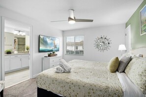 5 bedrooms, iron/ironing board, travel cot, WiFi