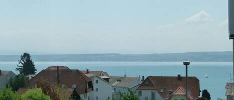 Blick von der Unterkunft