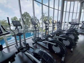 Departamento, 1 habitación | Sala de fitness