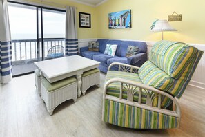 TV - Oceanfront, Shared Pool - Surfwatch II 404 (Surfside Beach)
