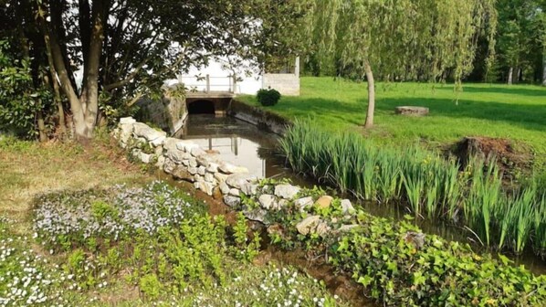 Uitzicht vanuit accommodatie