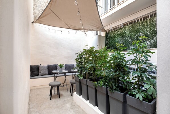 Restauration en plein air