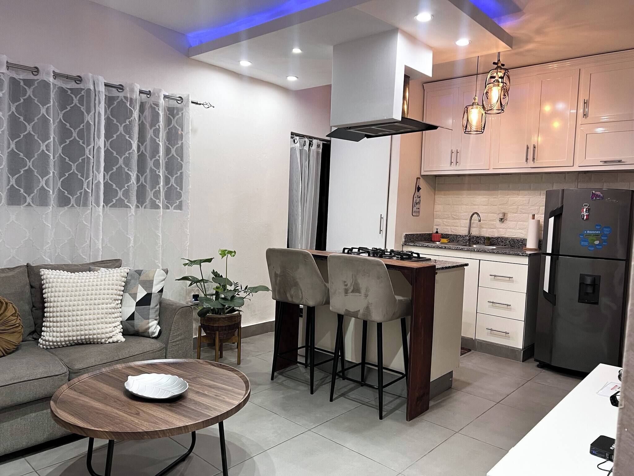 Apartamento, 2 quartos, acessível, para fumantes | Parte interna