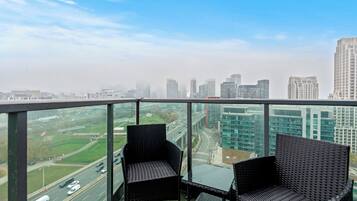 Grand Condo, 1 Bedroom, Balcony, City View | Balcony