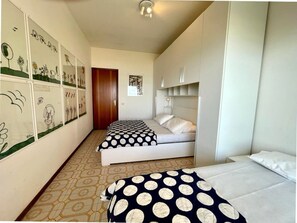 Apartamento, 1 quarto, sacada, vista para o oceano | 2 quartos