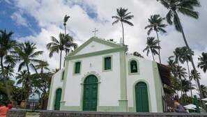 숙박 시설에서 보는 주변 전망