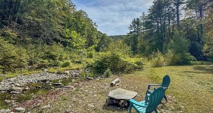 Secluded Family Getaway w/ On-site Creek in Hawley
