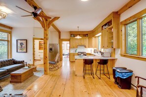 House (5 Bedrooms) | Interior - Secluded Family Getaway w/ On-site Creek in Hawley (Charlemont)