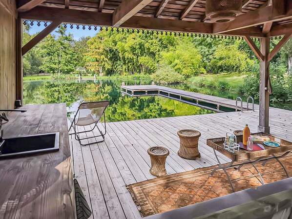 Restaurante al aire libre