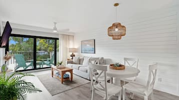 TV, DVD player, offices