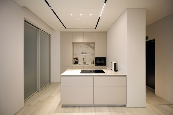Private kitchen - Luxury terrace condominium in the heart of Gangnam district in Seoul (Seoul)