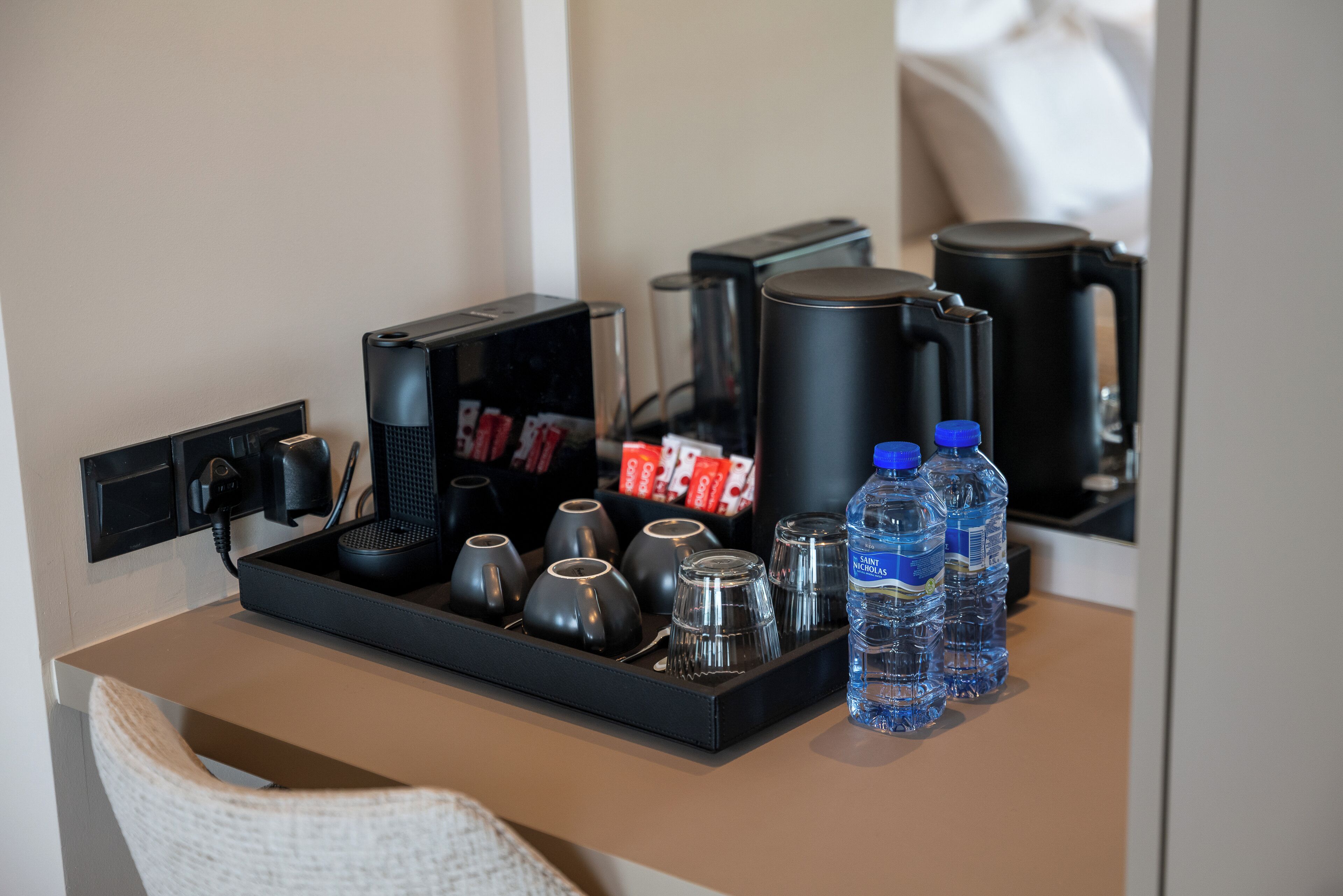 In-room safe, desk, laptop workspace, iron/ironing board