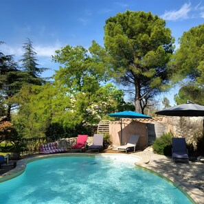 Pool - Les Althéas - Cottage in Southern Ardèche (Chandolas)